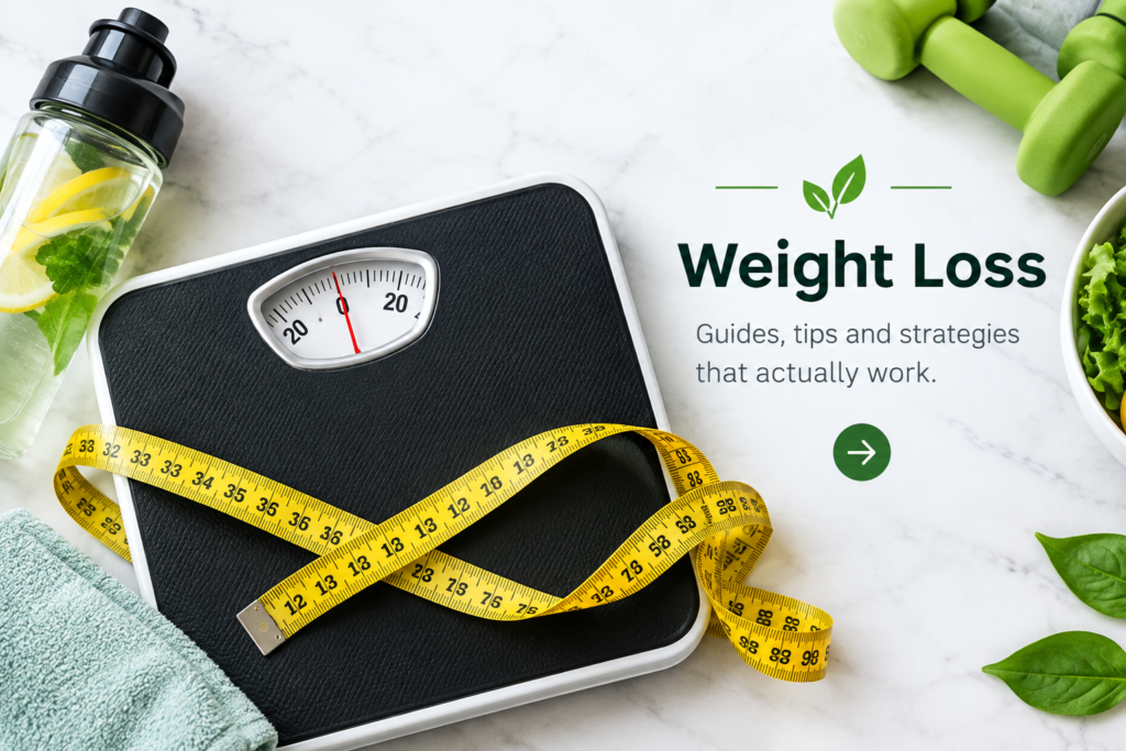 Weight loss tips and healthy lifestyle